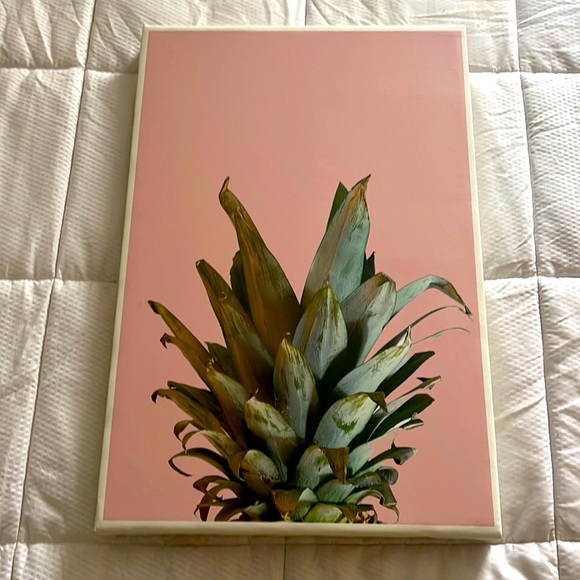 Hobby Lobby Art Hobby Lobby Nwt Pink Pineapple Canvas Print Poshmark